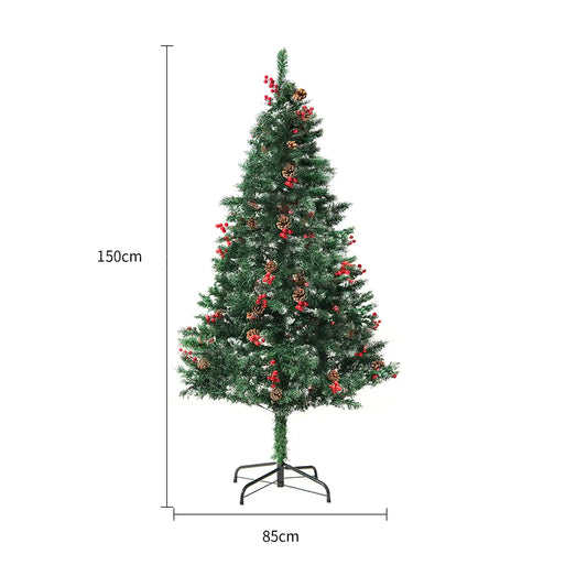 Christmas Tree PVC Artificial Snow Christmas Tree Mall Window