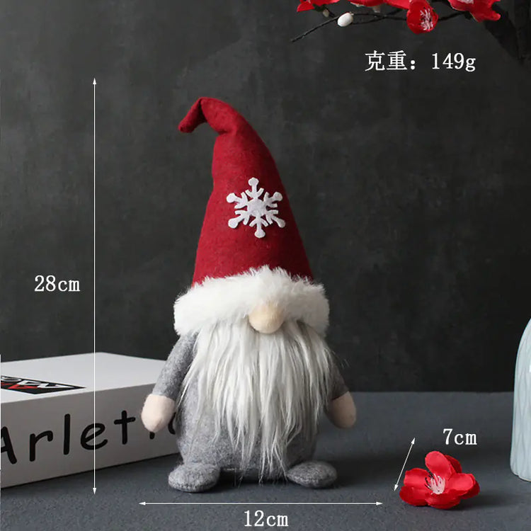 Christmas Doll Faceless Gnome Plush Decor