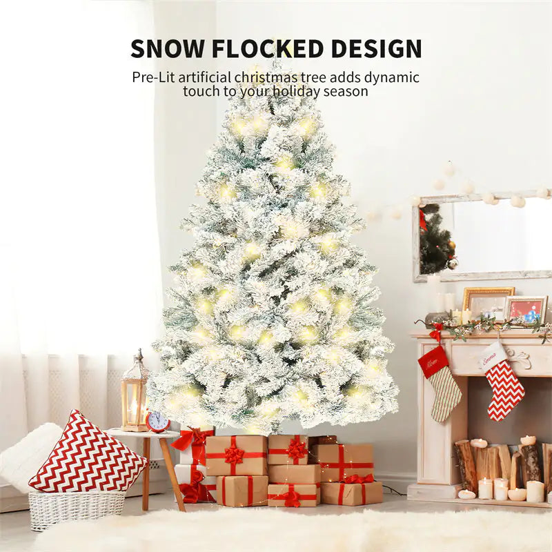 Christmas Tree PVC Artificial Snow Christmas Tree Mall Window